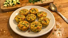 Mini flaniki warzywne z comté – elegancka przekąska z piekarnika w 20 minut