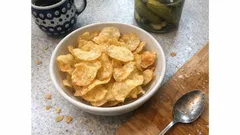 Domowe chipsy salt & vinegar z piekarnika – chrupiące i z wyraźną nutą octu