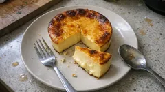 Tarta jajeczna bez spodu: kremowy deser z piekarnika bez wałkowania ciasta