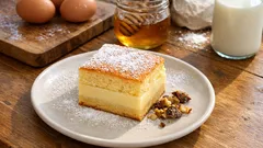 Magiczne ciasto miodowe – z jednej masy powstają trzy warstwy (prosty przepis)