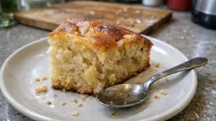 Proste ciasto jogurtowe z jabłkami bez jajek – puszyste i wilgotne, na kubeczek