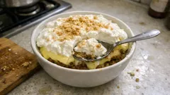 Doce da Casa – warstwowy deser bez pieczenia z kremem i herbatnikami w kawie