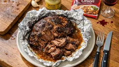 Pieczeń z łopatki wołowej „nastaw i zapomnij” – krucha po 4 h w 120°C