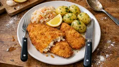 Gładzica w chrupiącej panierce – prosty trik, żeby ryba była soczysta