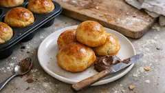 Briochettes bez wyrastania: małe maślane bułeczki z jednej miski