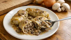 Wigilijne gołąbki z kaszą i grzybami – postne, sycące i pewne