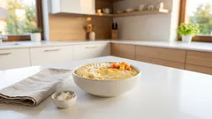 Tropikalne smoothie bowl z mango i ananasem – gęste, kremowe i bez cukru