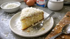 Ekstrafondantissime z kokosem: wilgotne ciasto z jednej miski, idealne do kawy