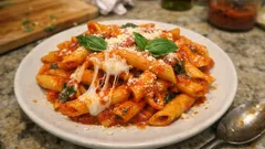 Makaron z sosem pomidorowym z kartonika – szybki obiad w 15 minut