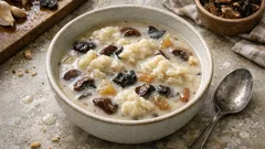 Zupa brzadowa na Wigilię: susz owocowy i grzyby w jednym, głębokim wywarze