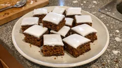 Krajanka piernikowa z lukrem – szybki piernik w kostkę, gotowy w 20 minut