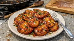 Chrupiące ziemniaki z patelni z papryką, kuminem i imbirem – gotowe w 25 minut