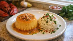 Wytrawny flan z bisque z homara – kremowy, pieczony w kąpieli wodnej krok po kroku