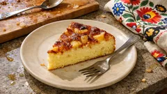 Flan jabłkowy bez ciasta – smakuje jak tarta, a robi się go w 10 minut