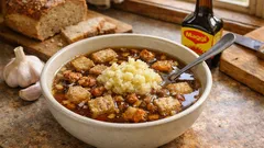 Wodzionka, czyli śląska zupa chlebowa w 5 minut – prosto i wyraziście