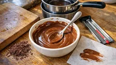 Błyszcząca polewa czekoladowa jak z cukierni – temperowanie krok po kroku