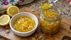 Marmolada cytrynowa z imbirem: gęsta, aromatyczna i idealna do herbaty