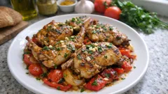 Królik pieczony na warzywach bez tłuszczu – soczysty obiad z piekarnika