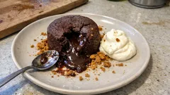 Fondant czekoladowy ze speculoos i mascarpone – gotowy w 15 minut, z płynnym środkiem