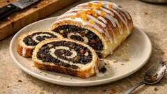 Makowiec drożdżowy, który nie pęka – trik z papierem do pieczenia krok po kroku