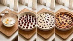 Clafoutis z wiśniami: francuski deser, który robi się z kilku składników i zawsze się udaje