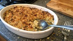 Brandade z dorsza i ziemniaków – kremowa zapiekanka z chrupiącą skórką