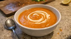 Krem z czerwonej soczewicy z Thermomiksa – szybka, sycąca zupa na co dzień