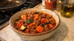Wołowina mielona z warzywami w Cookeo – szybkie danie jednogarnkowe z curry