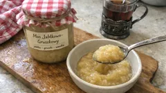 Mus jabłkowo-gruszkowy z wanilią do słoika – prosty dodatek do owsianki i deserów