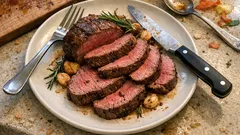 Polędwica wołowa pieczona w 120°C – soczysta pieczeń na wyjątkowy obiad