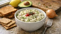 Puszysta pasta z wędzonej makreli i awokado – gotowa w 10 minut do kanapek