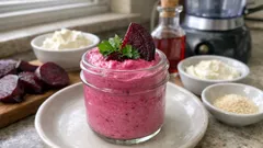 Mus z buraków z mascarpone – kremowa przystawka, którą zrobisz dzień wcześniej