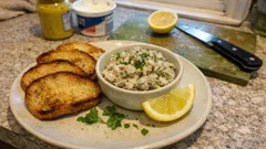 Rillettes z makreli do pieczywa – kremowa pasta z nutą cytryny i musztardy