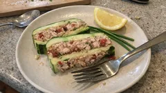 Lekka terrina z cukinii i tuńczyka – pieczona, a najlepsza dobrze schłodzona