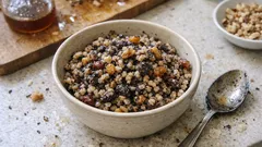 Kutia na pęczaku – wigilijny deser z makiem i bakaliami, gotowy w mniej niż godzinę