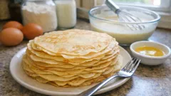 Naleśniki idealne do krokietów: cienkie, sprężyste i nie pękają przy zwijaniu