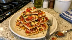 Pizza na zimno z pomidorami – wygodna do krojenia w kostkę i na wynos