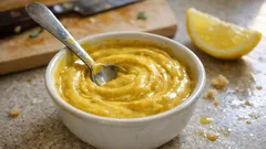 Sos curry do grilla bez gotowania – kremowy dip z majonezu i musztardy