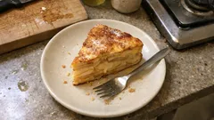 Niewidzialne ciasto z jabłkami i gruszkami – mnóstwo owoców, delikatne waniliowe spoiwo