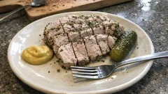 Schab gotowany metodą 5x5 – soczysty i równy, idealny na kanapki