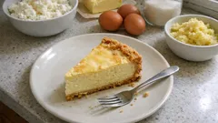 Sernik, który nie opada: prosty trik z odrobiną ugotowanego ziemniaka