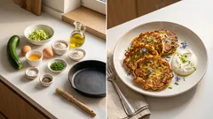 Placki z cukinii fit: lekkie, rumiane i bez nadmiaru tłuszczu