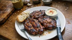 Karkówka z grilla w musztardowej marynacie – soczysta i dobrze doprawiona