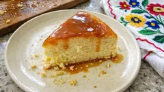 Ciasto waniliowo-karmelowe z Flanby – proste „na kubeczek”, wilgotne i zawsze się udaje