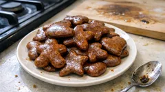 Miękkie pierniczki bez lukru: proste ciasto i piękny połysk po jajku