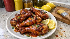 Pałki z kurczaka po meksykańsku z piekarnika – soczyste i w prostej glazurze