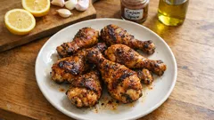 Kurczak cajun z piekarnika: wyrazista marynata z cytryną i chrupiąca skórka