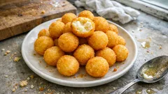 Pommes noisettes express z purée instant – złociste, chrupiące kulki w kilka minut