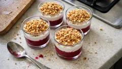 Verriny z burakiem i kozim serem – elegancka przystawka bez pieczenia