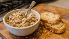 Rillettes z makreli w 10 minut – kremowa pasta do pieczywa bez gotowania